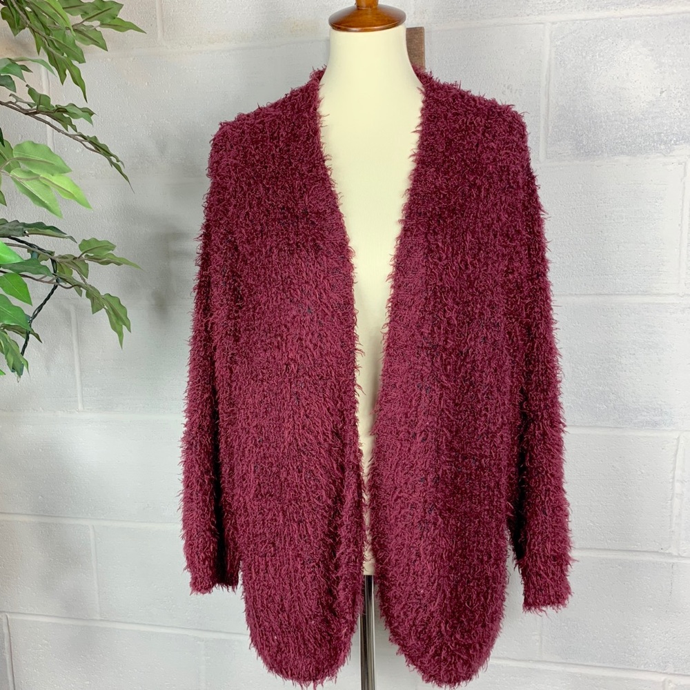 Kensie Fuzzy Cardigan Sz XXL